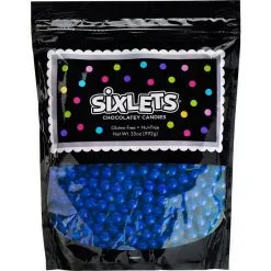 Party City Royal Blue Chocolate Sixlets, 35oz