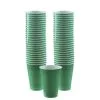 Festive Green Plastic Cups, 12oz, 50ct -Costume Party Decor Store C920118 festive green