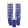 Royal Blue Plastic Cups, 12oz, 50ct 2 Royal Blue Plastic Cups, 12oz, 50ct -Costume Party Decor Store C920118 royal blue