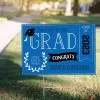 Custom Royal Blue Graduation Yard Sign 1 Custom Royal Blue Graduation Yard Sign -Costume Party Decor Store C928732 royal blue