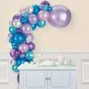 Air-Filled Cosmic Balloon Garland Kit - Blues, Pink & Purples 2 Air-Filled Cosmic Balloon Garland Kit - Blues, Pink & Purples -Costume Party Decor Store C930100 royal blue