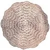 Metallic Rose Gold Floral Premium Vinyl Placemats, 14.5in, 4ct 2 Metallic Rose Gold Floral Premium Vinyl Placemats, 14.5in, 4ct -Costume Party Decor Store C938206 rose gold