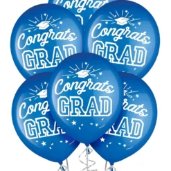 Blue Congrats Grad 2023 Graduation Outdoor Decorating Kit -Costume Party Decor Store C940886 royal blue 02