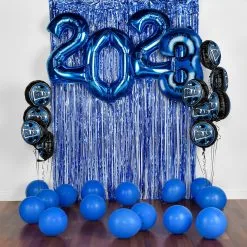 Blue 2023 Foil Balloon Year, 33in Numbers 9 Blue 2023 Foil Balloon Year, 33in Numbers -Costume Party Decor Store C948083 royal blue 03