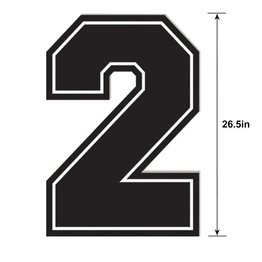 Black 2023 Graduation Year Plastic Yard Sign Kit, 4pc 5 Black 2023 Graduation Year Plastic Yard Sign Kit, 4pc - Image 3