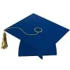 Blue Grad Cap Yard Sign, 32in X 20in -Costume Party Decor Store C953524 royal blue