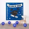 Blue Class Of 2023 Graduation Plastic Scene Setter, 5.4ft X 5.4ft 1 Blue Class Of 2023 Graduation Plastic Scene Setter, 5.4ft X 5.4ft -Costume Party Decor Store C953534 royal blue