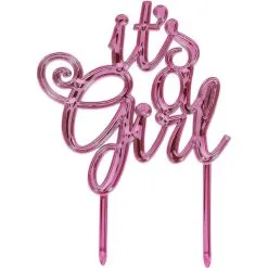 It's A Girl Baby Shower Decorating Kit -Costume Party Decor Store C960584 blush pink 03