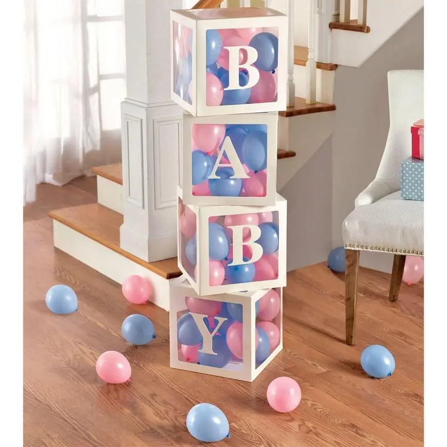 Boy Gender Reveal Decorations & Accessories Kit For 10 Guests 4 Boy Gender Reveal Decorations & Accessories Kit For 10 Guests - Image 2