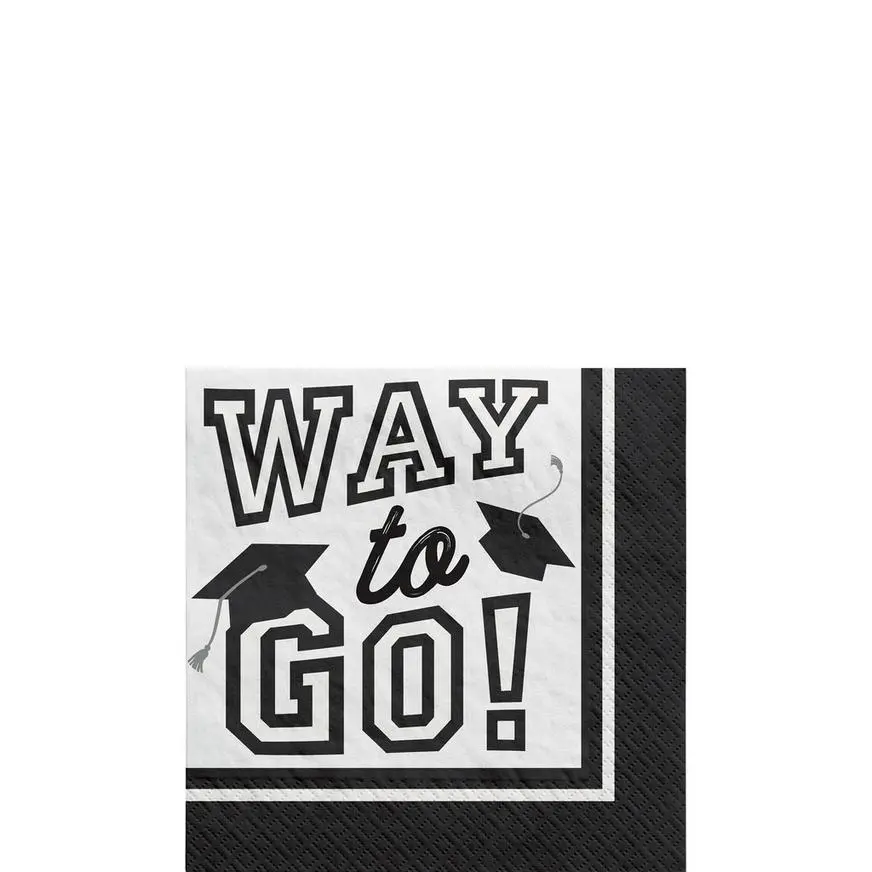 Blue Congrats Graduation Party Kit For 40 Guests 6 Blue Congrats Graduation Party Kit For 40 Guests - Image 4