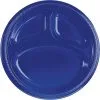 Royal Blue Plastic Divided Dinner Plates 20ct 1 Royal Blue Plastic Divided Dinner Plates 20ct -Costume Party Decor Store CN751624 royal blue 2020 20Standard