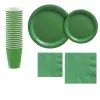 Festive Green Paper Tableware Kit For 20 Guests -Costume Party Decor Store CN866280 festive green 2020 20Standard