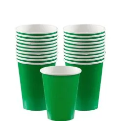 Festive Green Paper Tableware Kit For 20 Guests -Costume Party Decor Store CN866280 festive green 2020 20Standard 05