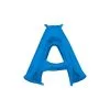 13in Air-Filled Blue Letter Balloon (A) -Costume Party Decor Store L843336 Letter20A
