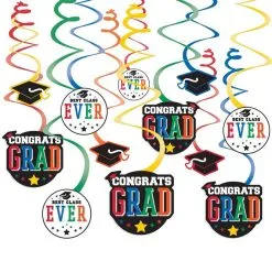 Multicolor Day To Celebrate Graduation Party Kit For 50 Guests 22 Multicolor Day To Celebrate Graduation Party Kit For 50 Guests -Costume Party Decor Store N968399 5020 20Standard 07