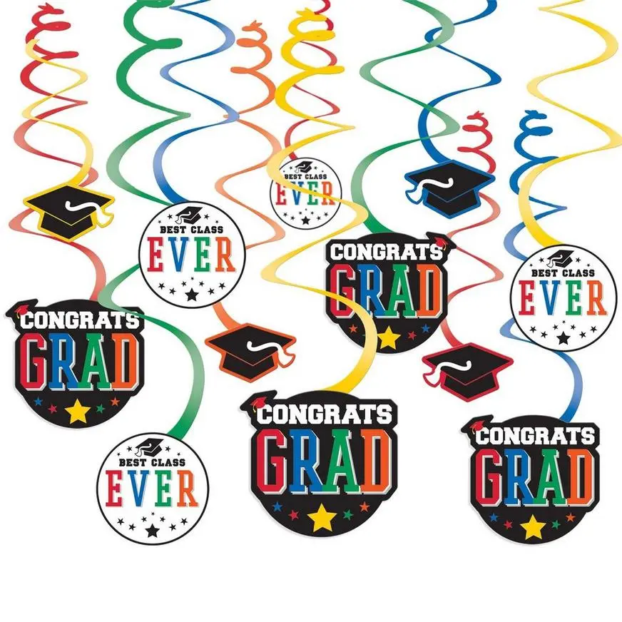 Multicolor Day To Celebrate Graduation Party Kit For 50 Guests 10 Multicolor Day To Celebrate Graduation Party Kit For 50 Guests - Image 8