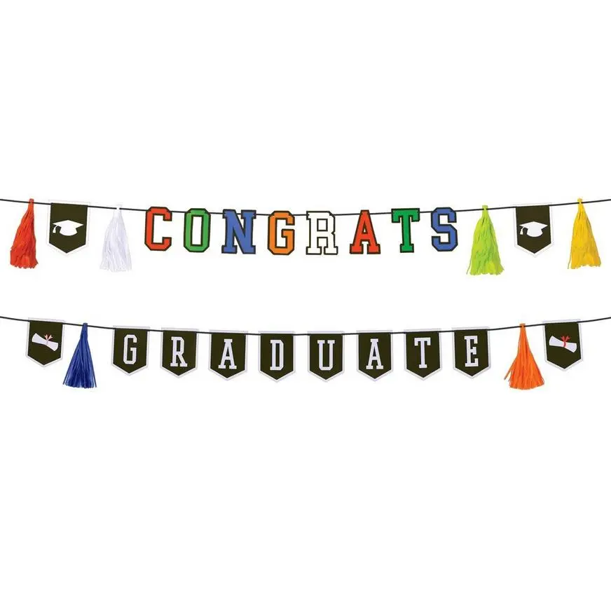 Multicolor Day To Celebrate Graduation Party Kit For 50 Guests 12 Multicolor Day To Celebrate Graduation Party Kit For 50 Guests - Image 10