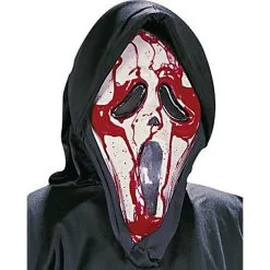 Boys Bleeding Ghost Face Costume - Scream -Costume Party Decor Store P175355 02