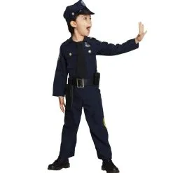 Kids' Classic Police Officer Deluxe Costume -Costume Party Decor Store P447022 02