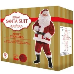 Adult Royal Santa Suit, 12pc -Costume Party Decor Store P543679 03