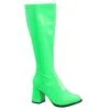 Adult Neon Green Go-Go Boots -Costume Party Decor Store P599083