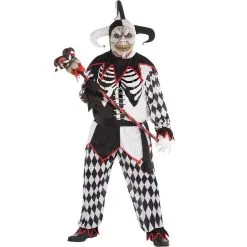 Adult Sinister Jester Costume Plus Size