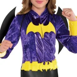 Girls Batgirl Jumpsuit Costume - DC Super Hero Girls -Costume Party Decor Store P750820 02