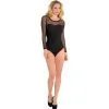 Adult Fierce Black Bodysuit -Costume Party Decor Store P752399