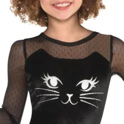 Girls Kitty Kat Costume -Costume Party Decor Store P789220 02