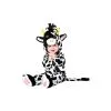 Baby Mini Moo Cow Costume -Costume Party Decor Store P789424