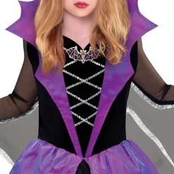 Girls Miss Batiness Vampire Costume -Costume Party Decor Store P792497 02