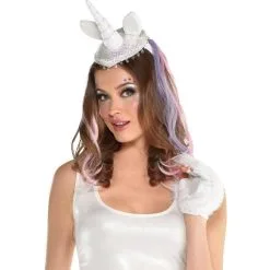 AMSCAN Womens Iridescent Dress 5 AMSCAN Womens Iridescent Dress -Costume Party Decor Store P793138 01