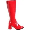 ELLIE SHOES INC Womens Red Go-Go Boots -Costume Party Decor Store P794508