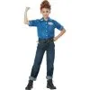 California Costume Collection Girls Rosie The Riveter Costume -Costume Party Decor Store P798629