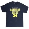 KW TEXTILE INC Michigan Wolverines T-Shirt 1 KW TEXTILE INC Michigan Wolverines T-Shirt -Costume Party Decor Store P841132