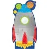 Blast Off Centerpiece Cardboard Cutout, 18in -Costume Party Decor Store P859344