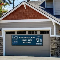 Custom Happy Birthday Classic Vinyl Horizontal Banner