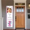 Custom Sweet Birthday Girl Photo Vertical Banner -Costume Party Decor Store P867236