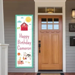 Custom Barnyard Vertical Banner