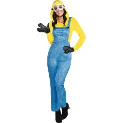 AMSCAN Women's Minion Deluxe Costume - Minions 2