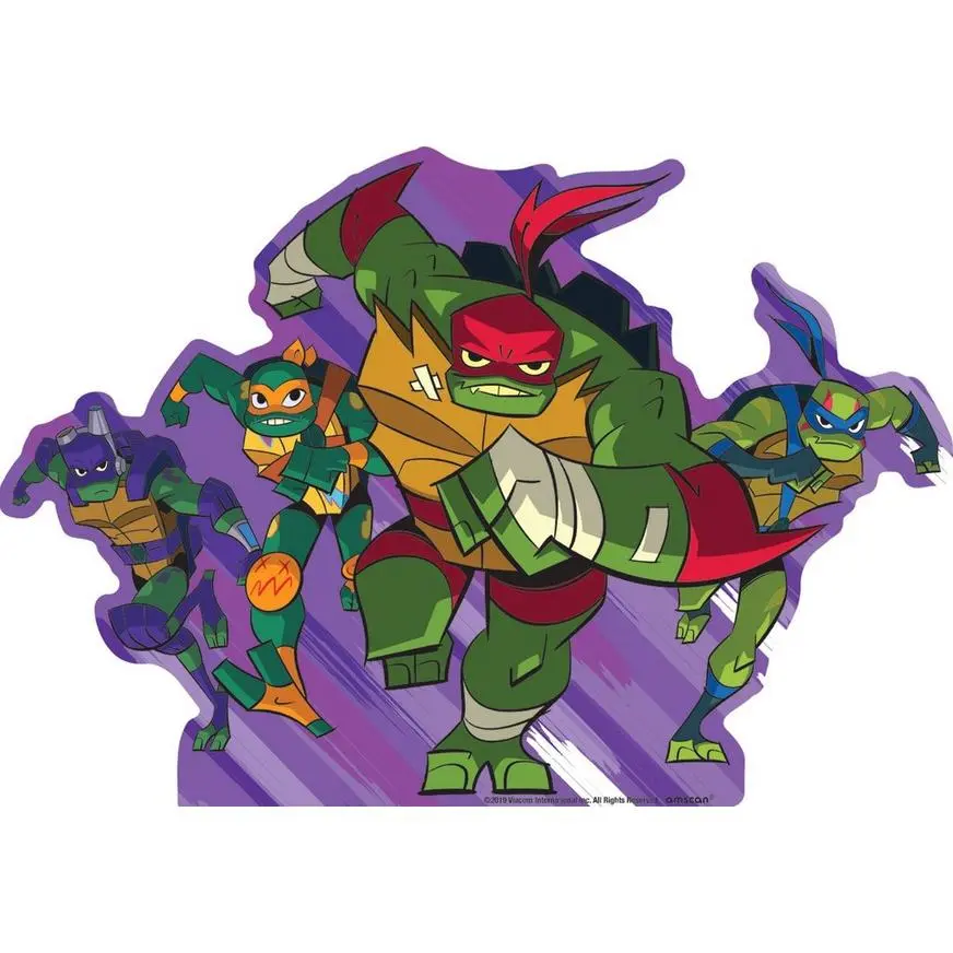 Rise Of The TMNT Cardboard Cutout, 31.5in X 22in 3 Rise Of The TMNT Cardboard Cutout, 31.5in X 22in