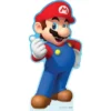 Super Mario Centerpiece Cardboard Cutout, 18in