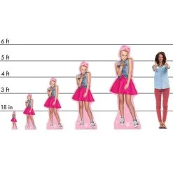 JoJo Siwa Cardboard Cutout, 3ft -Costume Party Decor Store P880780 01
