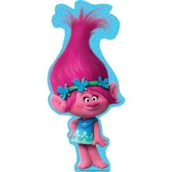 Poppy Cardboard Cutout, 3ft - Trolls