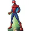 Webbed Wonder Spider-Man Centerpiece Cardboard Cutout, 18in -Costume Party Decor Store P885875