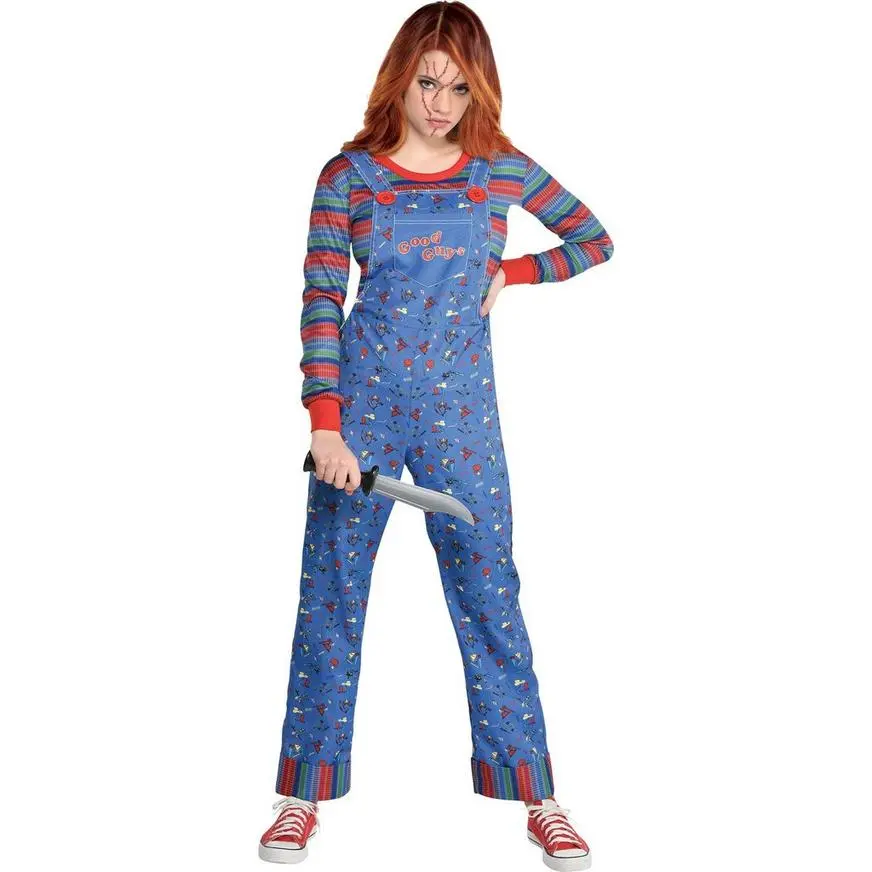 Womens Chucky Costume - Child's Play 3 Womens Chucky Costume - Child's Play