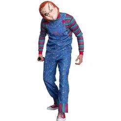 Mens Chucky Costume - Child's Play -Costume Party Decor Store P889493 02