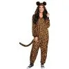 Adult Zipster Leopard Print One-Piece Costume -Costume Party Decor Store P889518