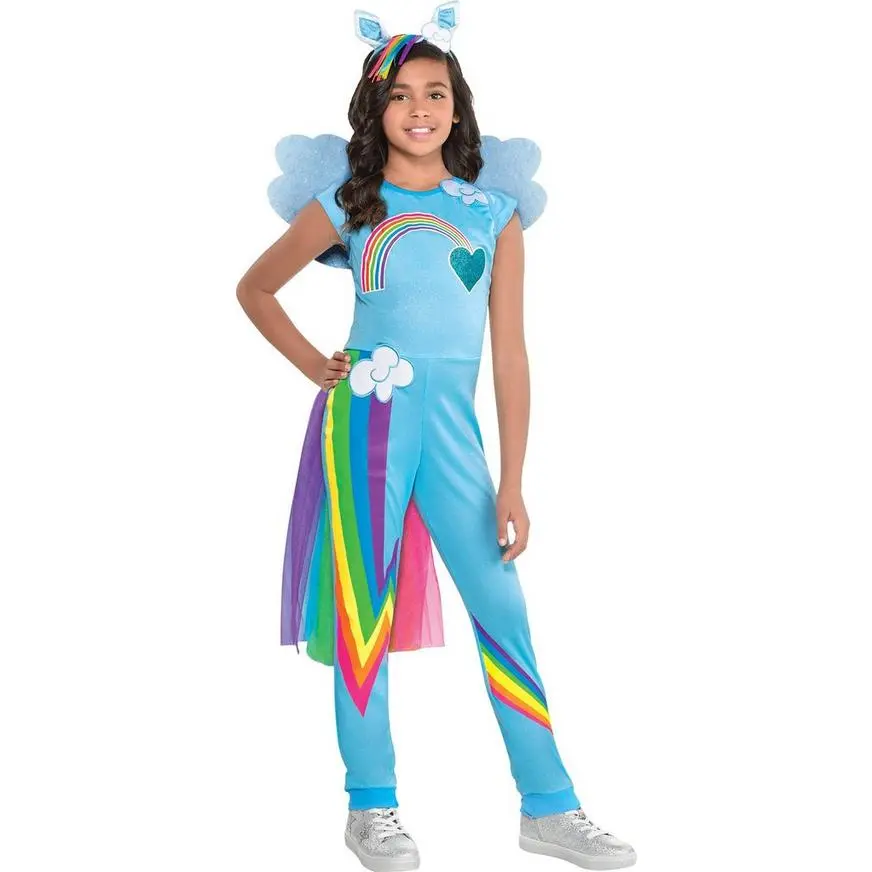Child Rainbow Dash Jumpsuit Costume - My Little Pony 3 Child Rainbow Dash Jumpsuit Costume - My Little Pony