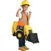 Child Construction Digger Ride-On Costume 1 Child Construction Digger Ride-On Costume -Costume Party Decor Store P889560